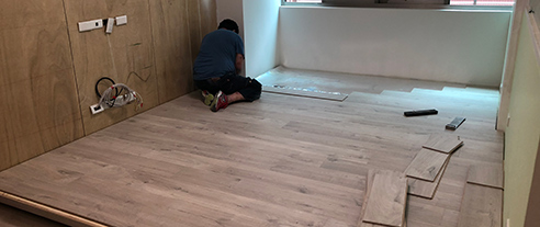 鹿港鎮鋪實木地板,耐磨地板,超耐磨地板安裝