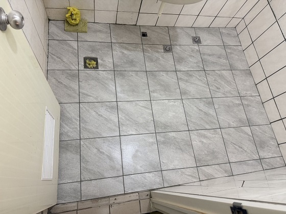 彰化浴室整修-浴室貼地磚