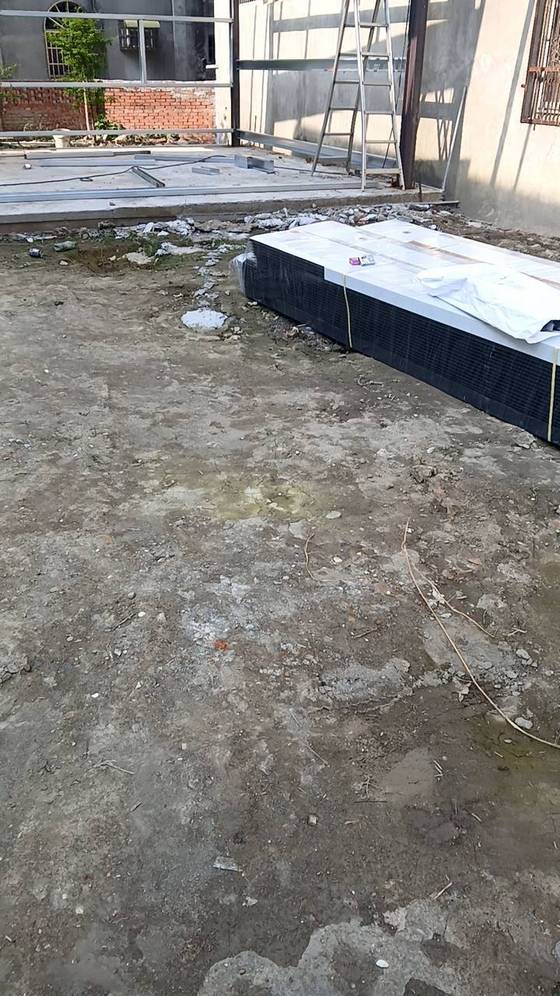彰化秀水車庫搭建鐵皮屋