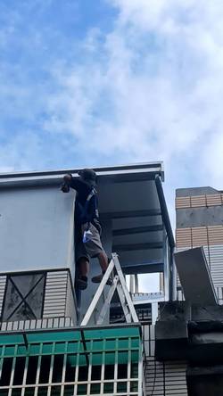 台中大肚區搭建鐵皮屋