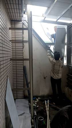 台中大肚區搭建鐵皮屋