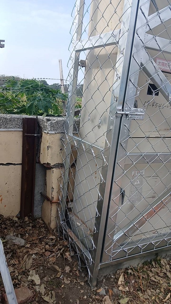 彰化二林區搭建護欄工程