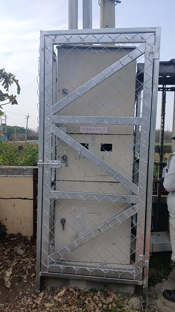 彰化二林區搭建護欄工程