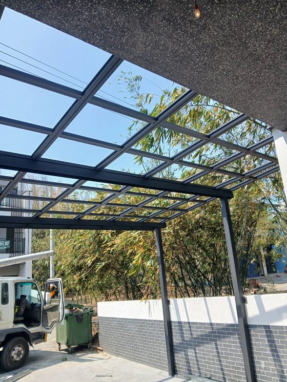 彰化縣福興鄉施作採光罩工程