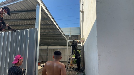 苗栗造橋鄉 搭建機車場蓋鐵皮屋