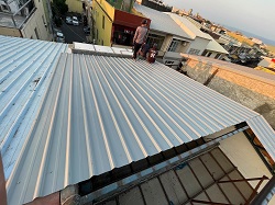 彰化和美屋頂更換鐵皮工程